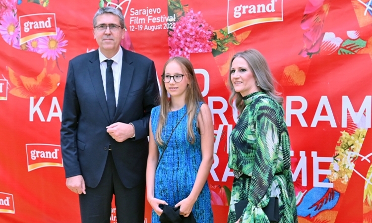 Samir Avdić, Minister of Culture and Sports of Sarajevo Canton,28th Sarajevo Film Festival, 2022 (C) Obala Art Centar 