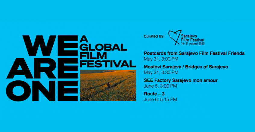 Sarajevo Film Festival on We Are One: Join Us on YouTube! 